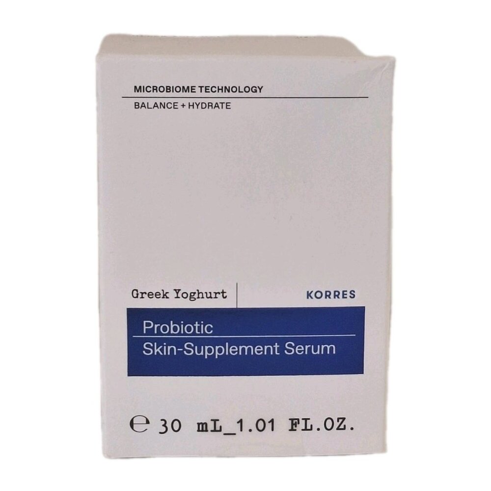 KORRES Greek Yoghurt Re-Balancing Skin-Supplement Serum 30 ml BNIB